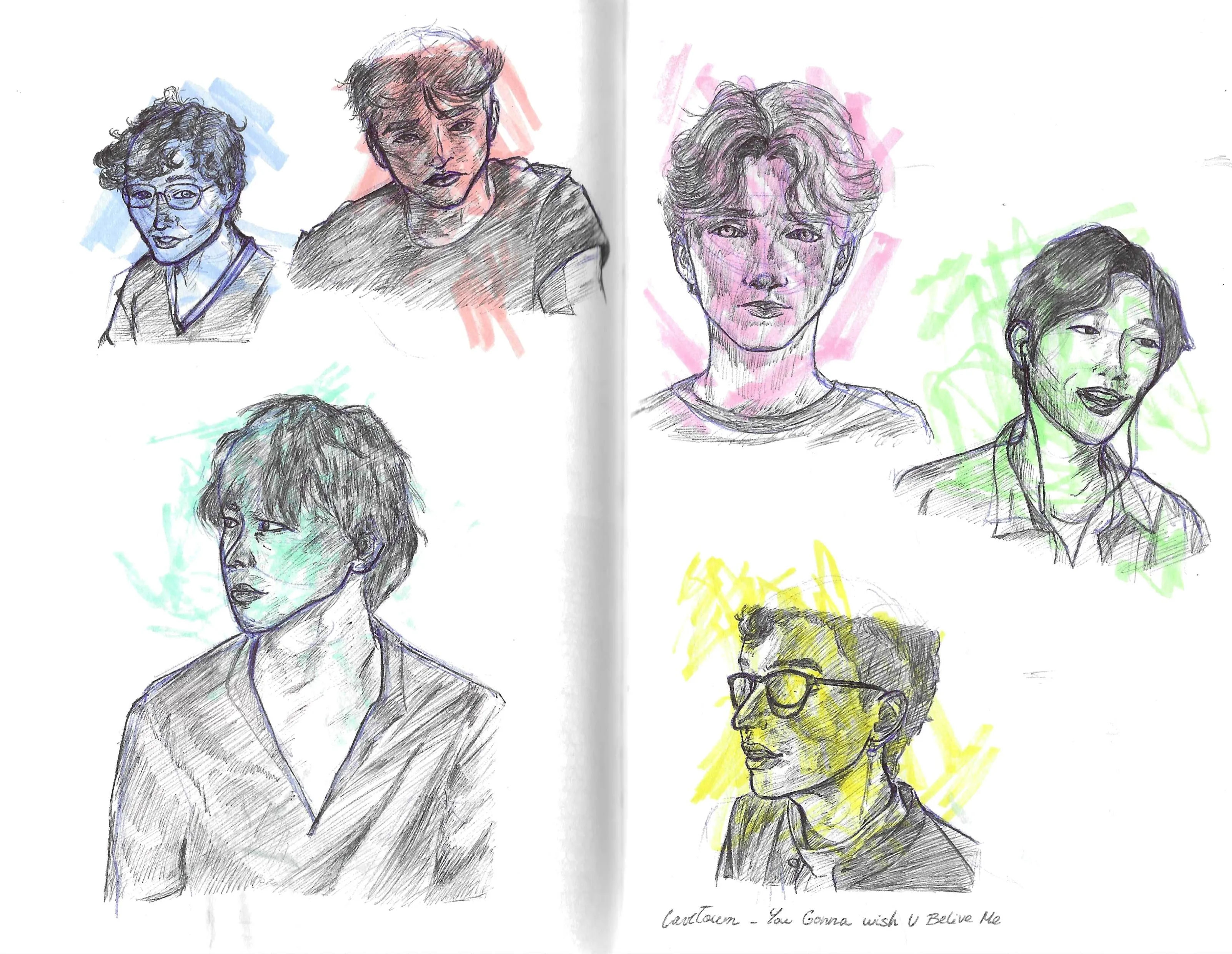 scribble-portraits